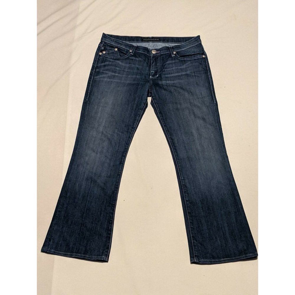 Rock & Republic Women's Designer Blue Jeans Size 30 Kurt Boot Cut